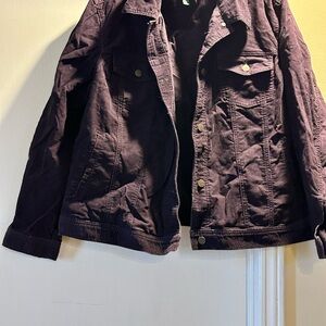 Ralph Lauren Men's Dark Purple Lightweight corduroy  Jacket